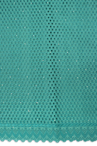DRL013-TLG - Big Dry Lace - Teal Green