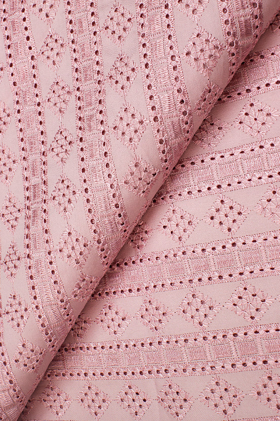 Polished Cotton. Quality cotton embroidered fabric. From Middlesex Textiles