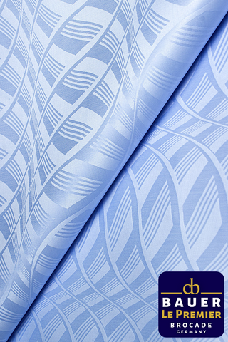 CBL023-SKB - BAUER LE PREMIER Brocade - Sky Blue (5 yards)