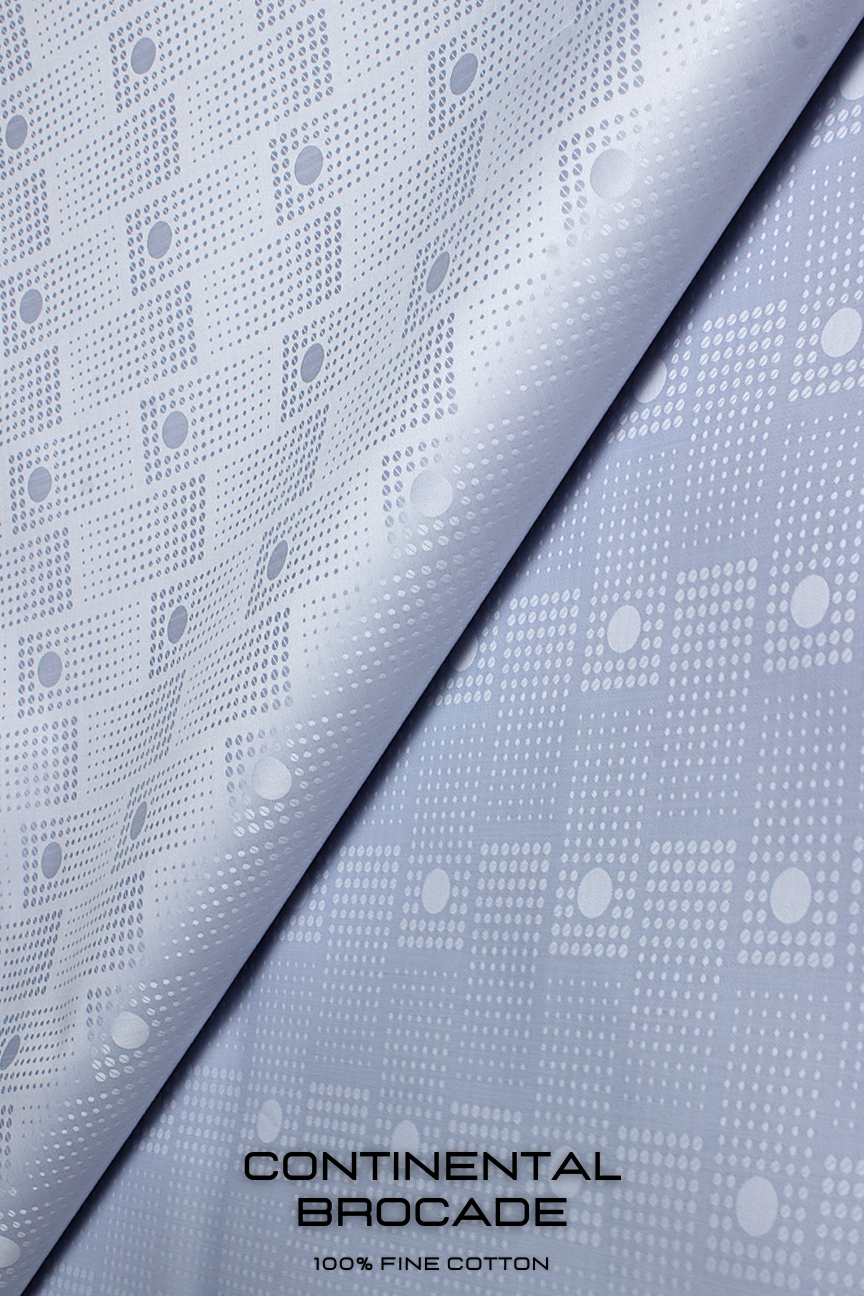 CNB008-ASH - Continental Brocade - Silver Ash (5 yards)