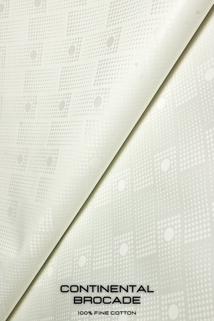 CNB008-IVO - Continental Brocade - Ivory (5 yards)
