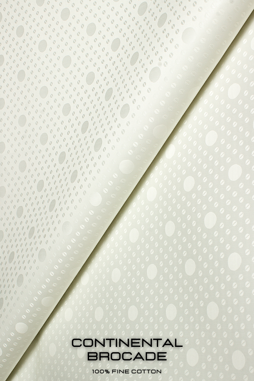CNB009-IVO - Continental Brocade - Ivory (5 yards)