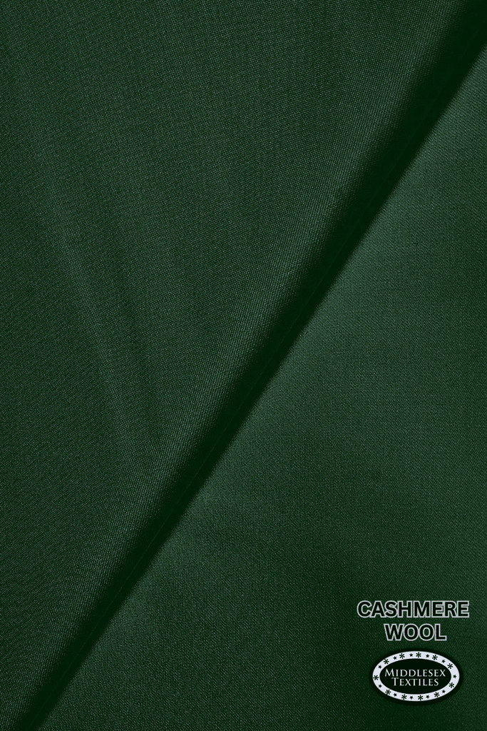 CSH001-RGN - Cashmere Wool - Racing Green (5 Yards)