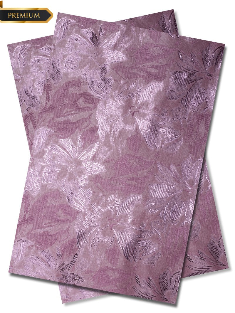 DGI014-BPK - Premium Damask Gele & Ipele (2pc set) - Baby Pink