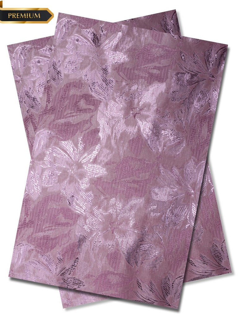 DGI014-BPK - Premium Damask Gele & Ipele (2pc set) - Baby Pink