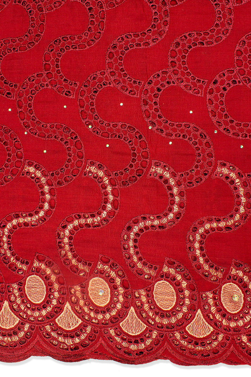 DRL007-WIN - Dry Lace - Wine & Peach