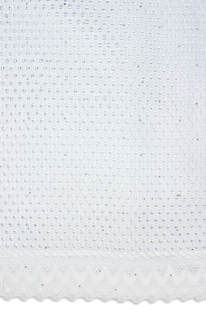 DRL011-WHT - Big Dry Lace - White