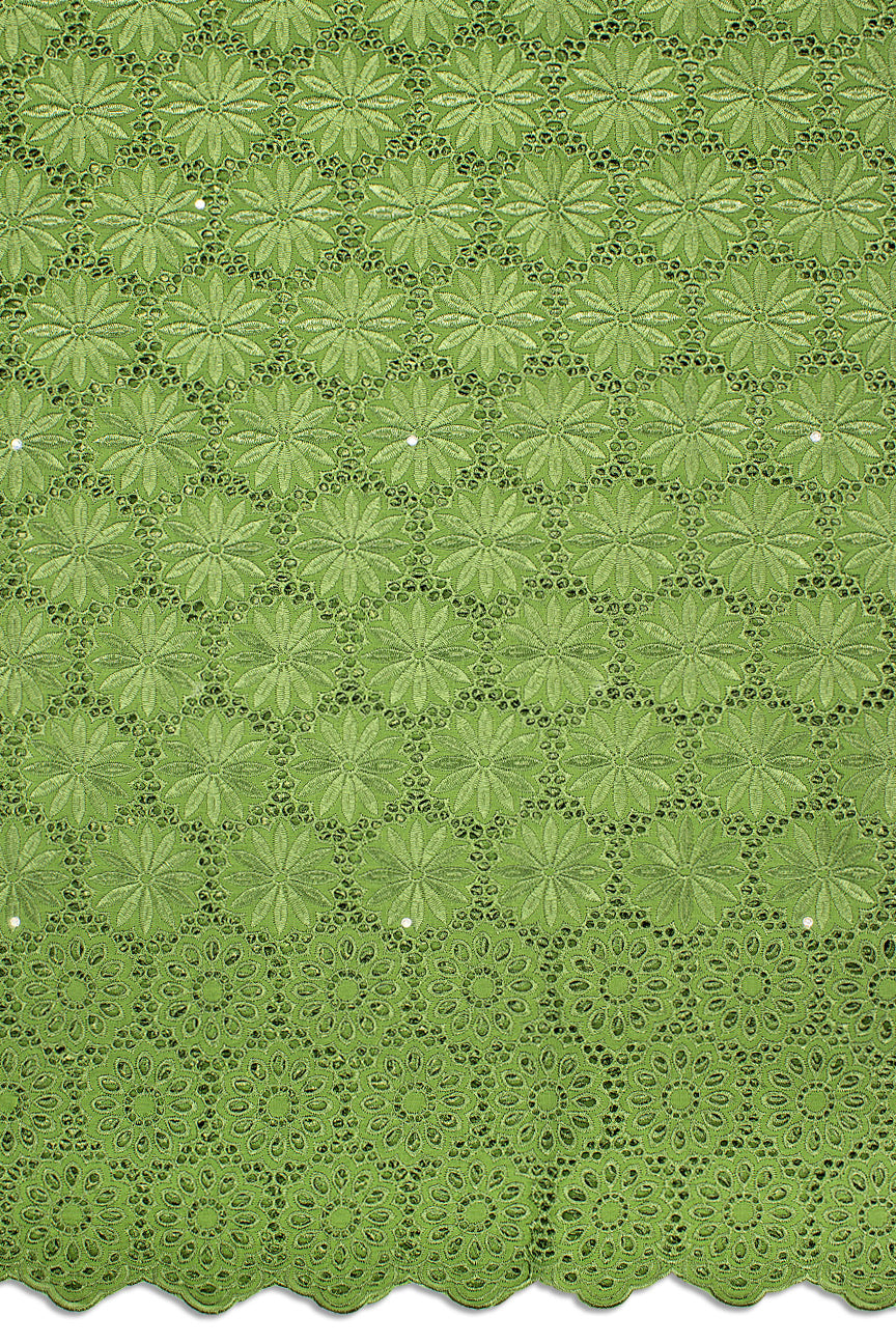 DRL015-AGN - Big Dry Lace - Army Green