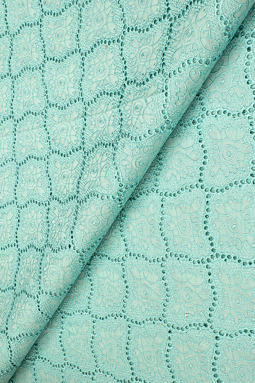 DRL017-MNT - Big Dry Lace - Mint Green