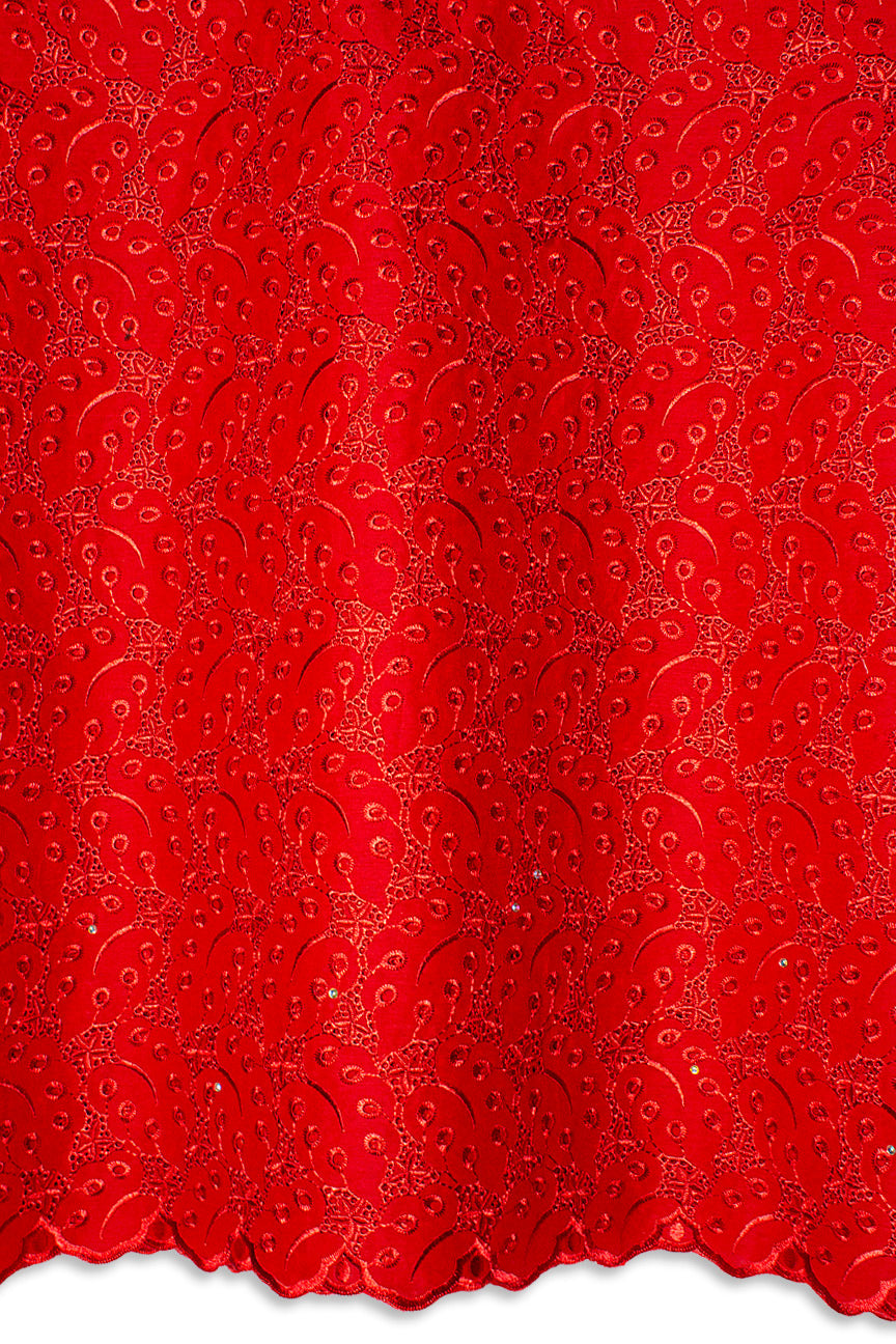 DRL018-RED - Big Dry Lace - Red