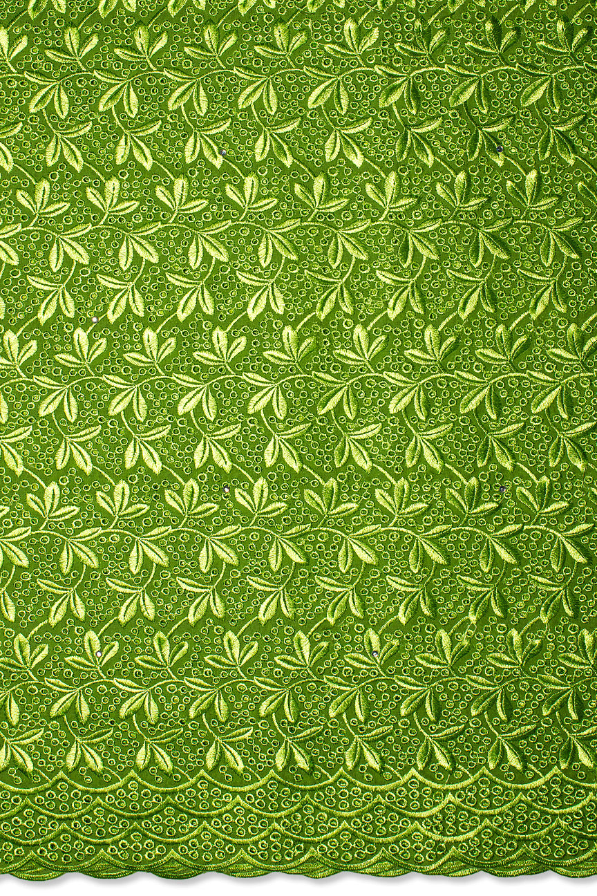 DRL019-LGN - Big Dry Lace - Leaf Green