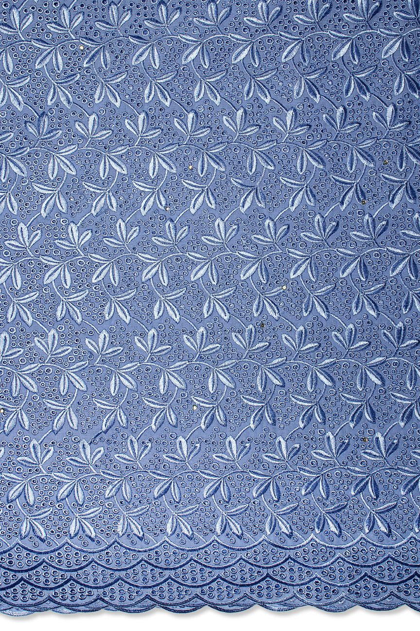 DRL019-SKB - Big Dry Lace - Sky Blue