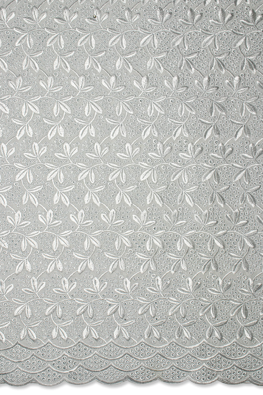 DRL019-WHT - Big Dry Lace - White