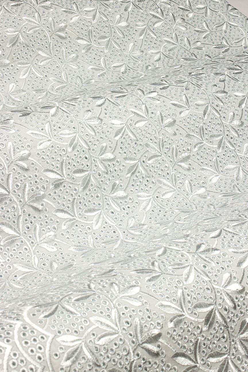 DRL019-WHT - Big Dry Lace - White