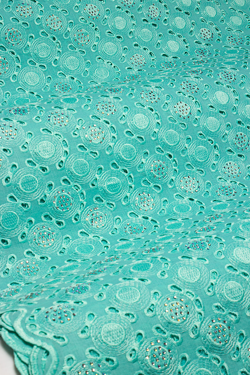 DRL021-TQG - Dry Lace - Turquoise Green