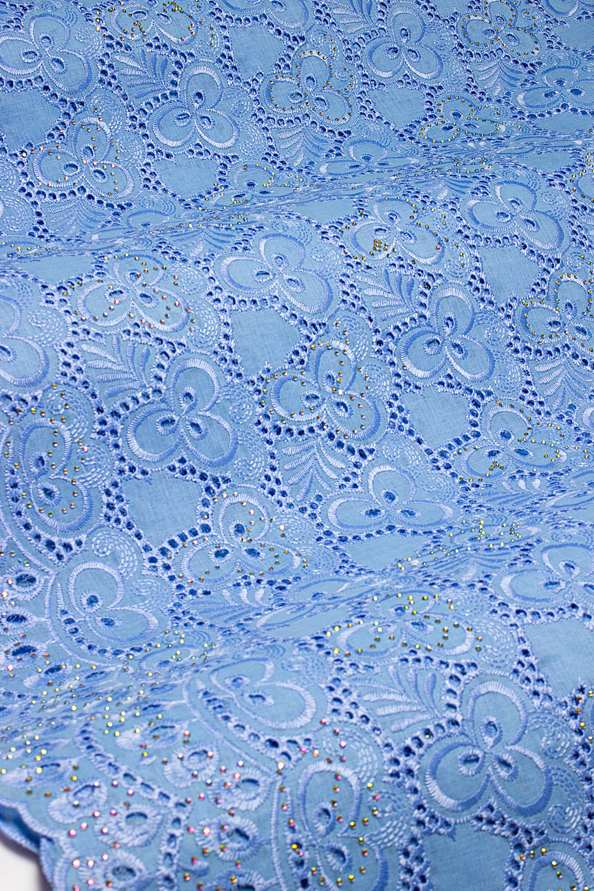DRL022-SKB - Dry Lace - Sky Blue