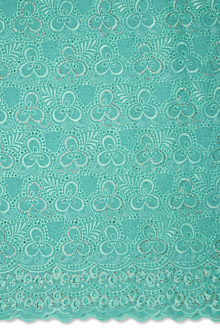DRL022-TQG - Dry Lace - Turquoise Green