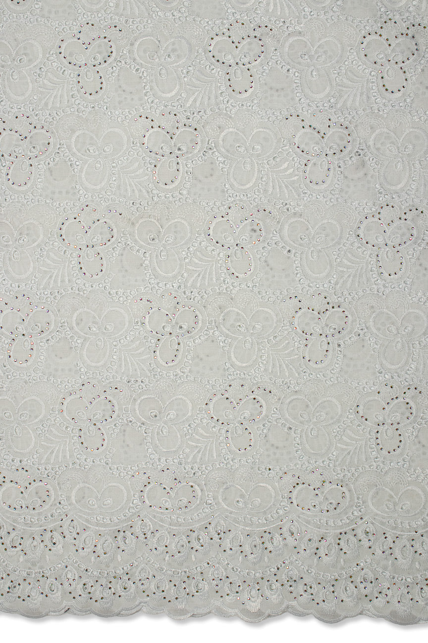 DRL022-WHT - Dry Lace - White