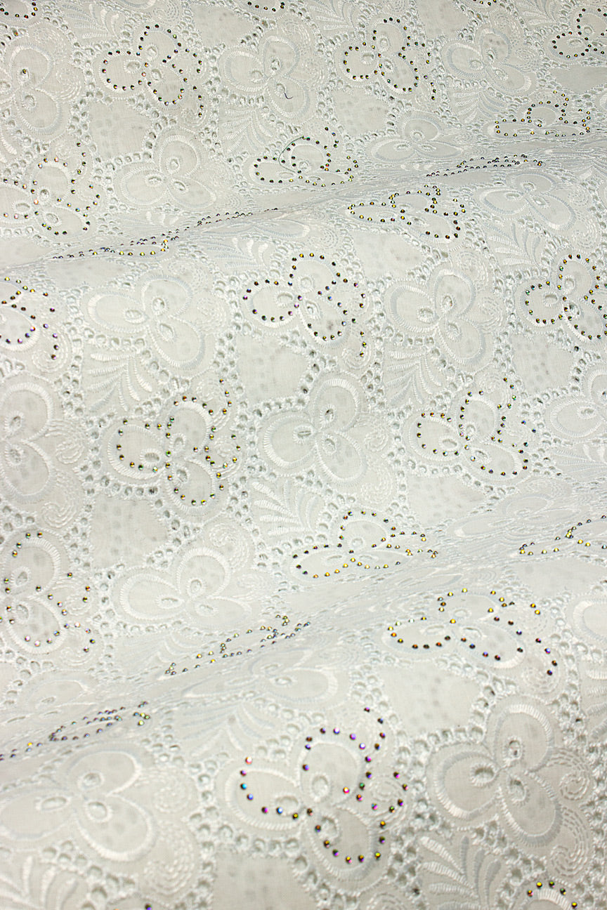 DRL022-WHT - Dry Lace - White