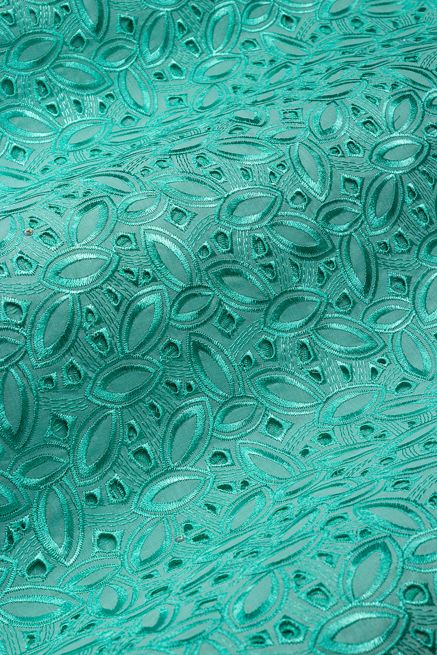 DRL024-MNT - Big Dry Lace - Mint Green