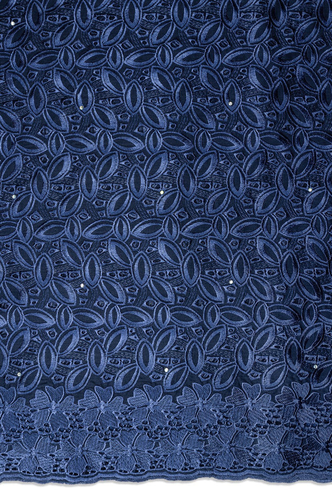 DRL024-NVB - Big Dry Lace - Navy Blue