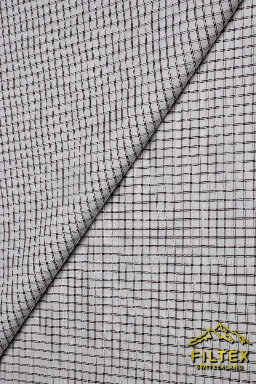 FTV158-WBK - Filtex Swiss Voile - White & Black (5 yards)