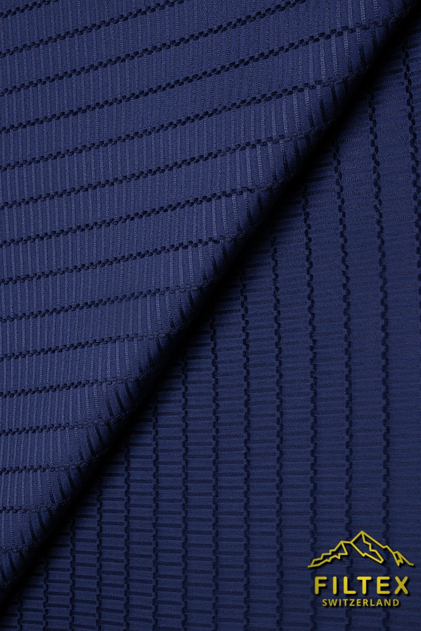 FTV164-NVB - Filtex Swiss Voile - Navy Blue (5 yards)