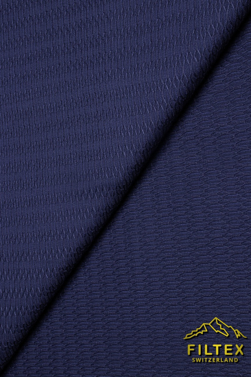 FTV165-NVB - Filtex Swiss Voile - Navy Blue (5 yards)