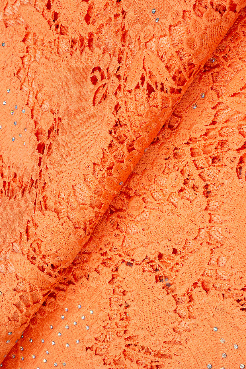 GPR083-PCH - Guipure Lace - Peach