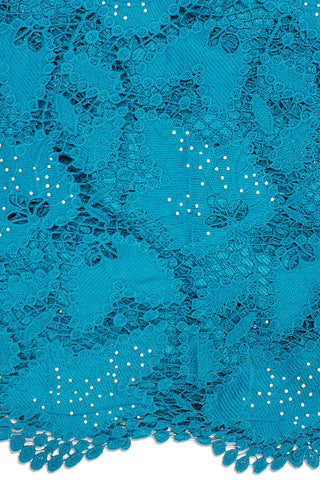 GPR083-TLG - Guipure Lace - Teal