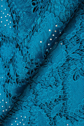 GPR083-TLG - Guipure Lace - Teal