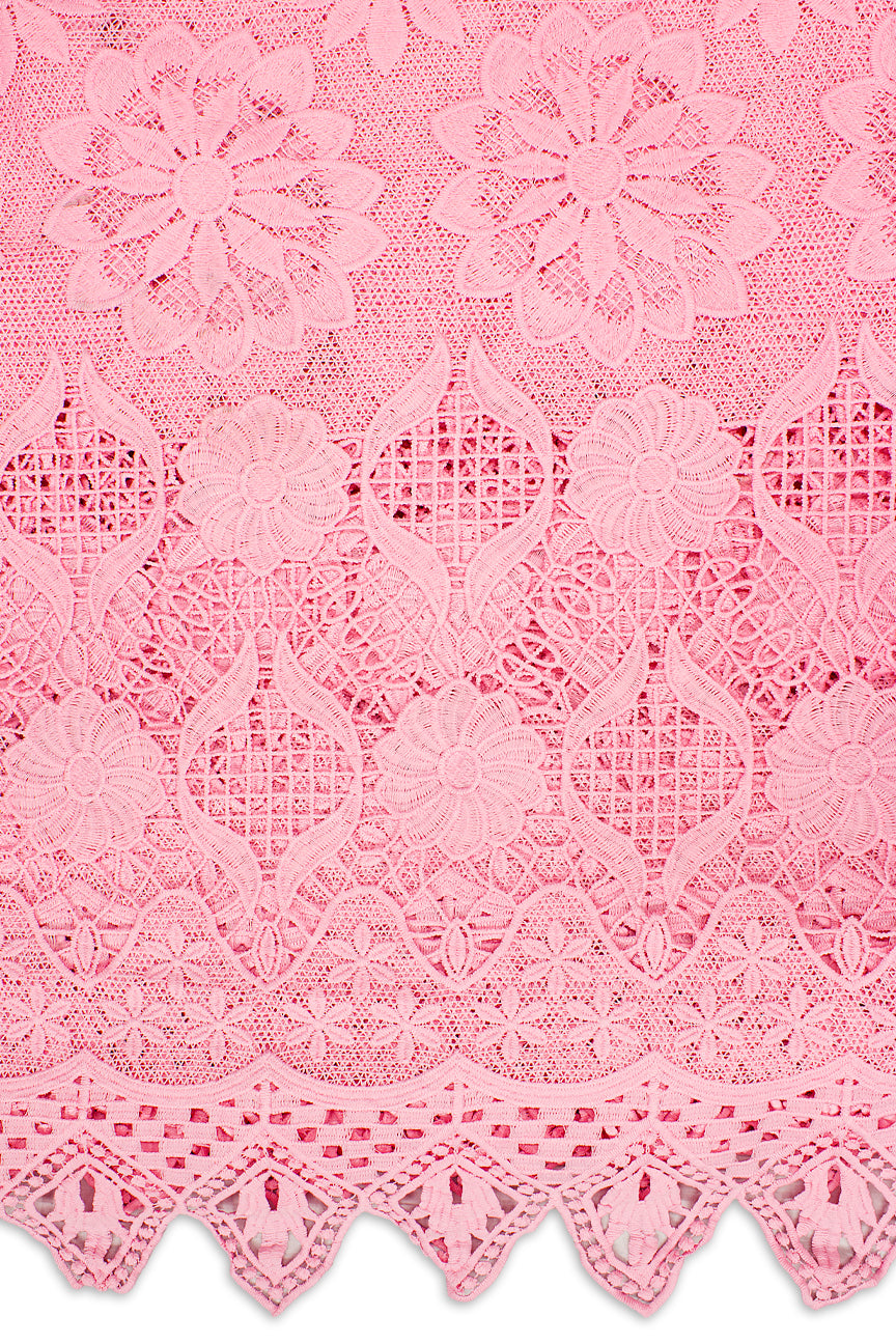 GPR084-BPK - Guipure Lace - Baby Pink