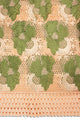 GPR088-CHP - Guipure Lace - Champagne Peach & Army Green