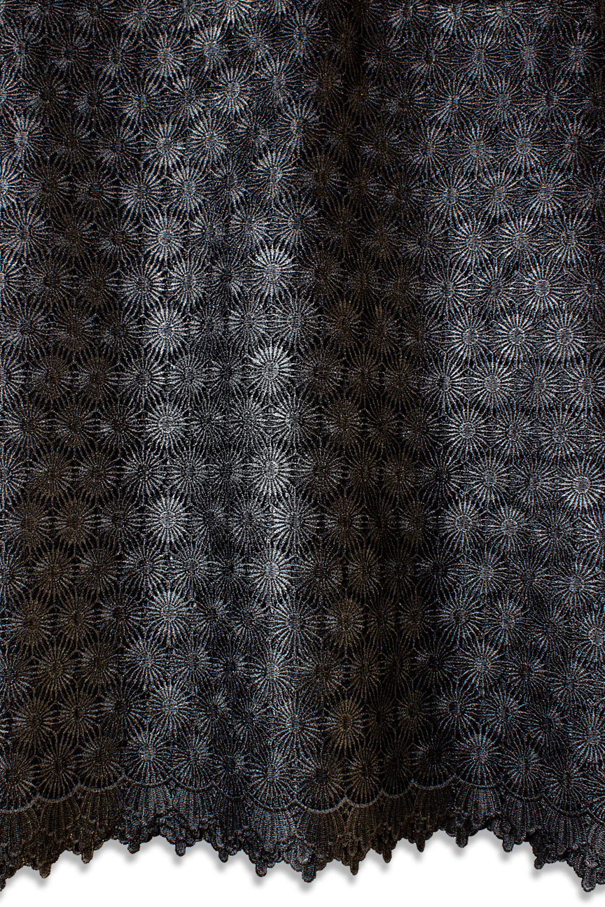 GPR097-BLK - Guipure Lace - Black