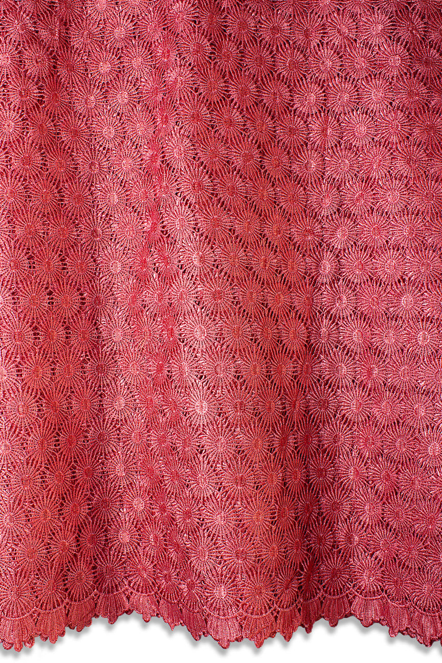 GPR097-COR - Guipure Lace - Coral