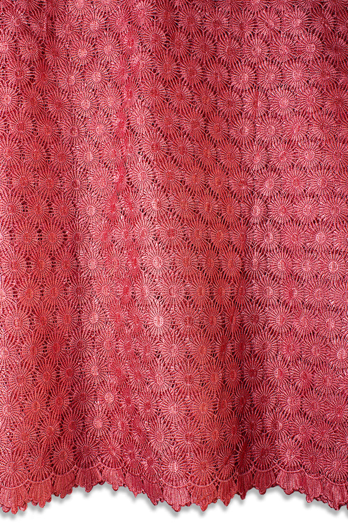 GPR097-COR - Guipure Lace - Coral
