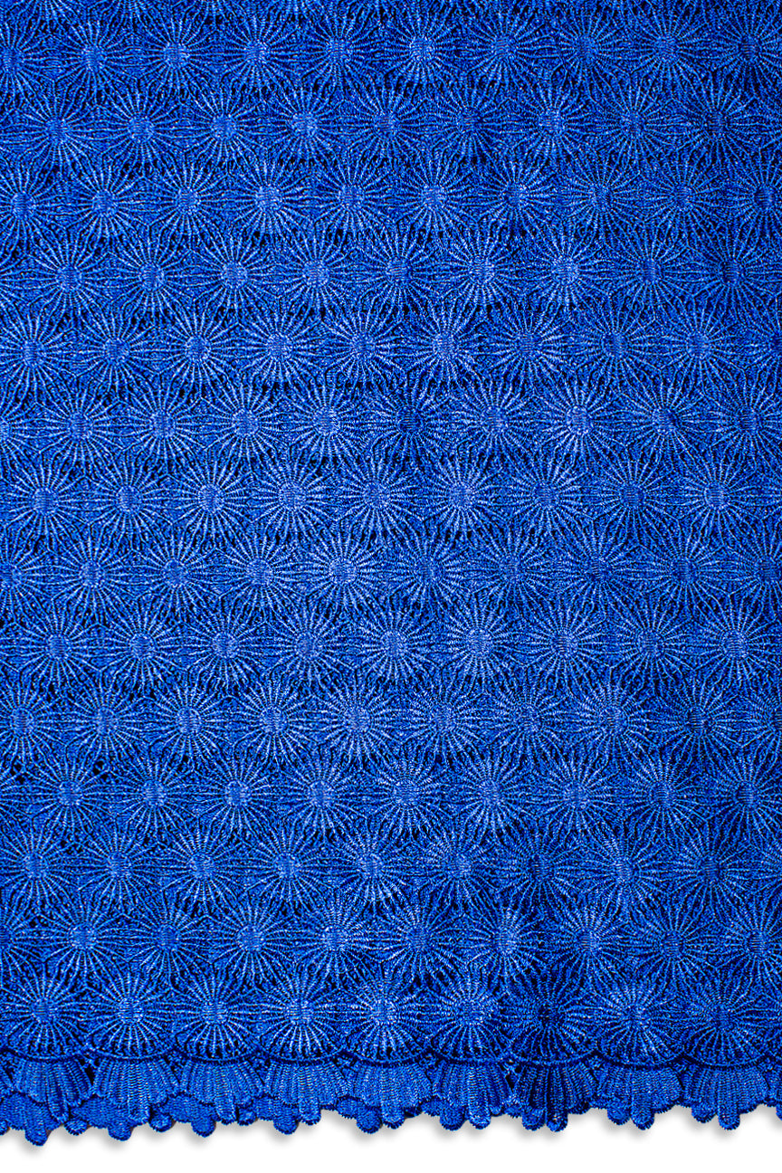GPR097-RBL - Guipure Lace - Royal Blue