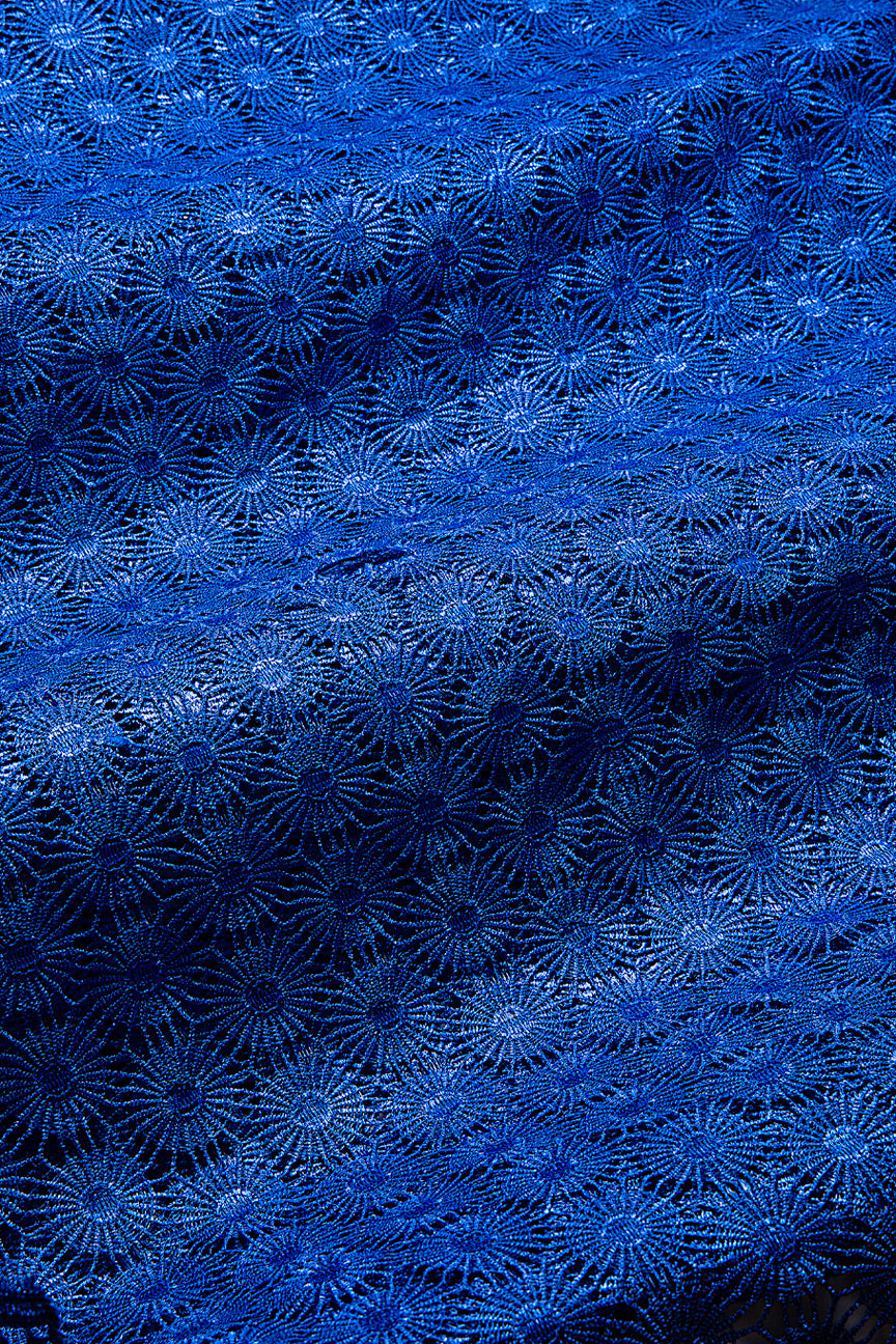 GPR097-RBL - Guipure Lace - Royal Blue