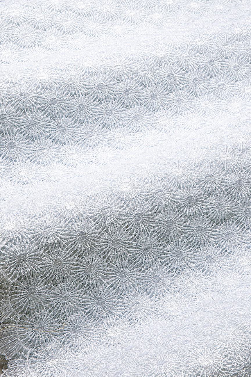 GPR097-WHT - Guipure Lace - White