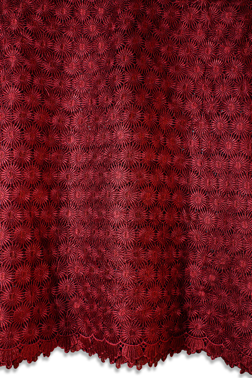 GPR097-WIN - Guipure Lace - Wine
