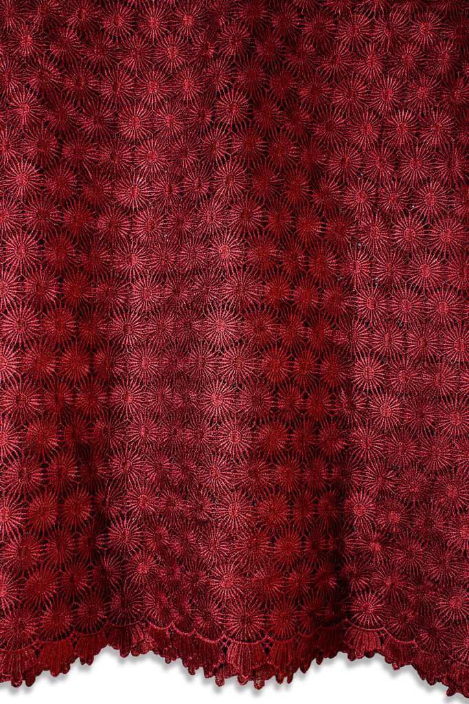 GPR097-WIN - Guipure Lace - Wine