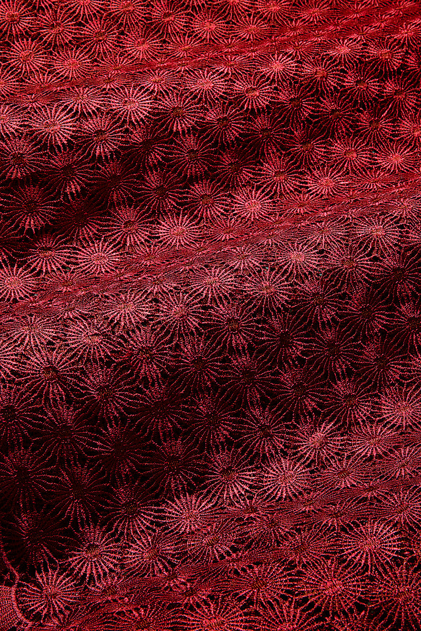 GPR097-WIN - Guipure Lace - Wine