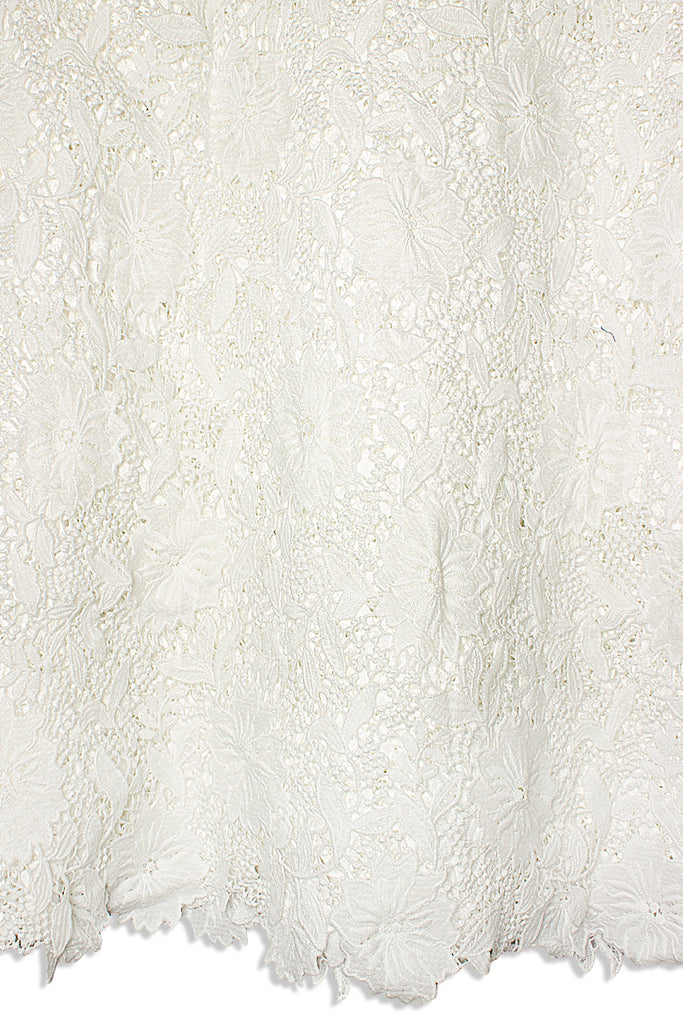 GPR100-WHT - Guipure Lace - White