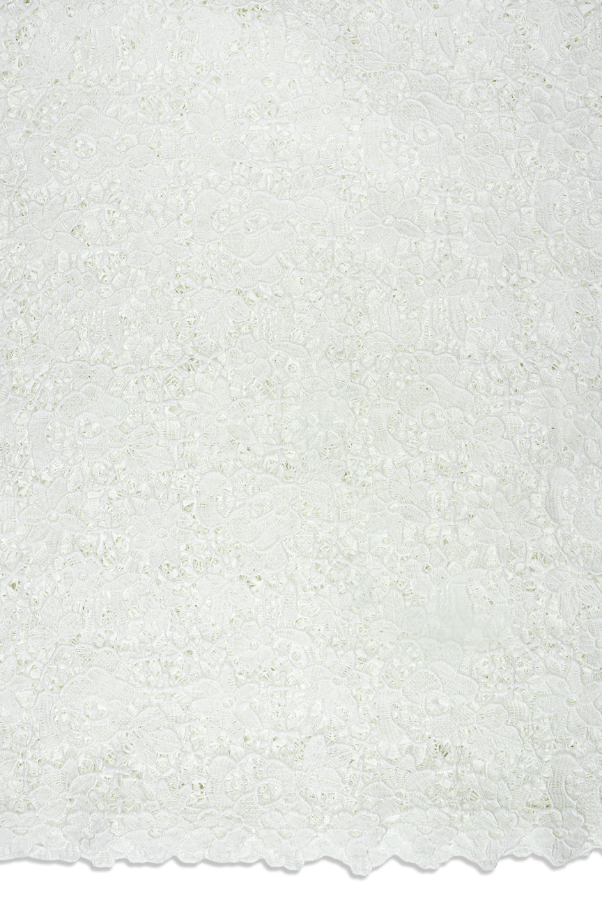 GPR107-WHT - Guipure Lace - Warm White