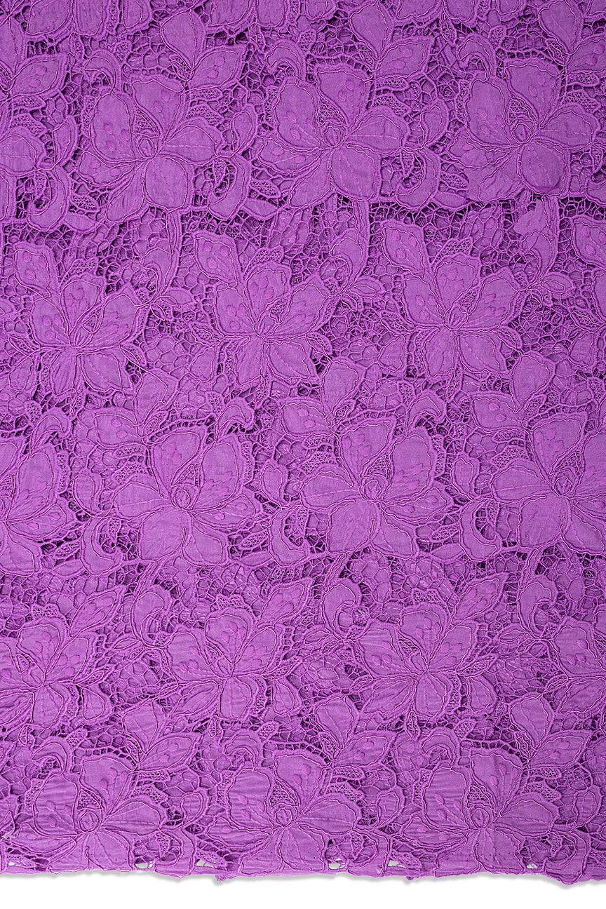 GPR110-LAV - Guipure Organza Lace - Lavender