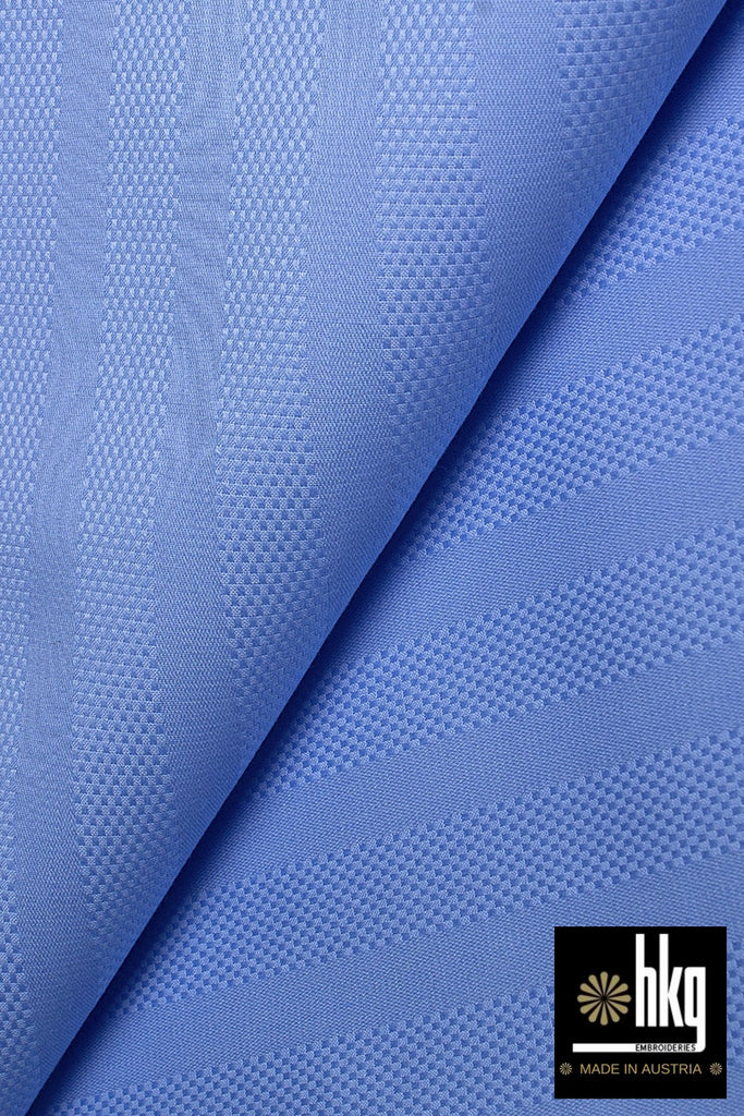 HKG093-SKB – HKG Atiku Swiss Voile – Sky Blue (5 yards)