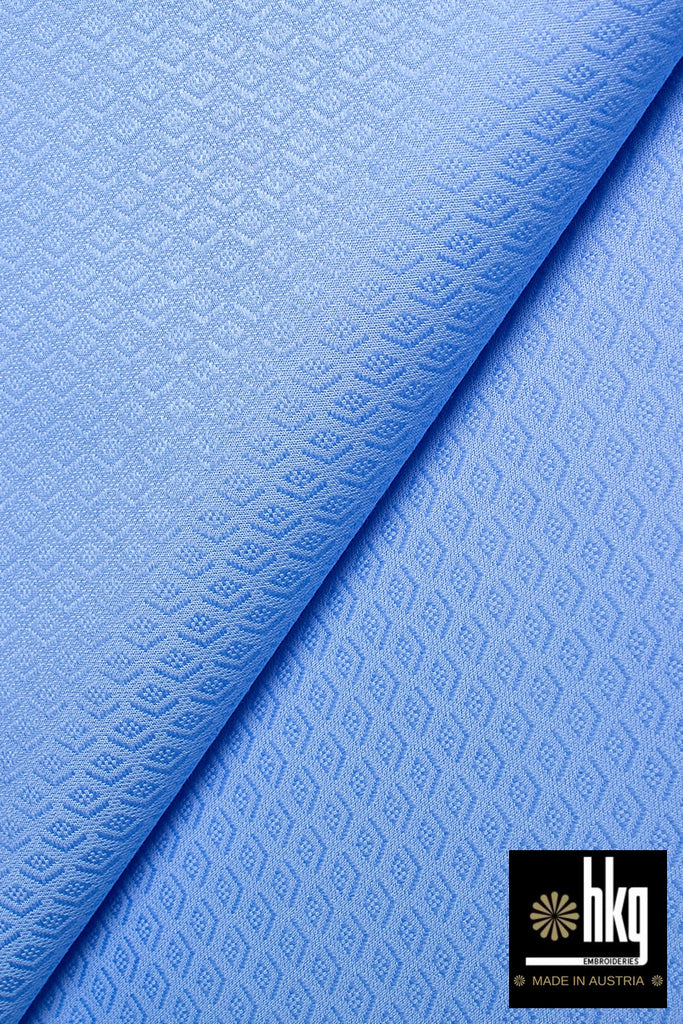 HKG095-SKB – HKG Atiku Swiss Voile – Sky Blue (5 yards)