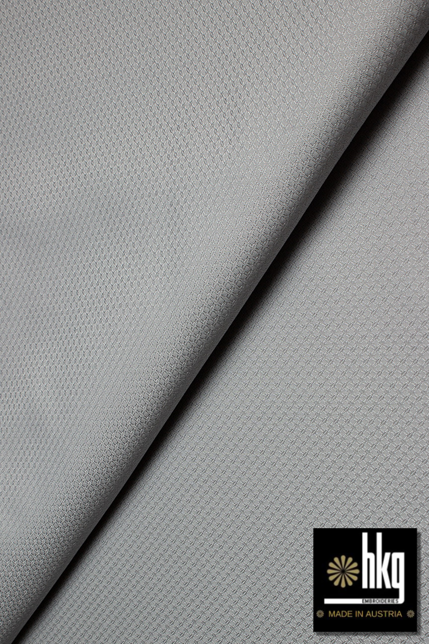 HKG128-ASH – HKG Swiss Voile – Ash Grey (5 yards)