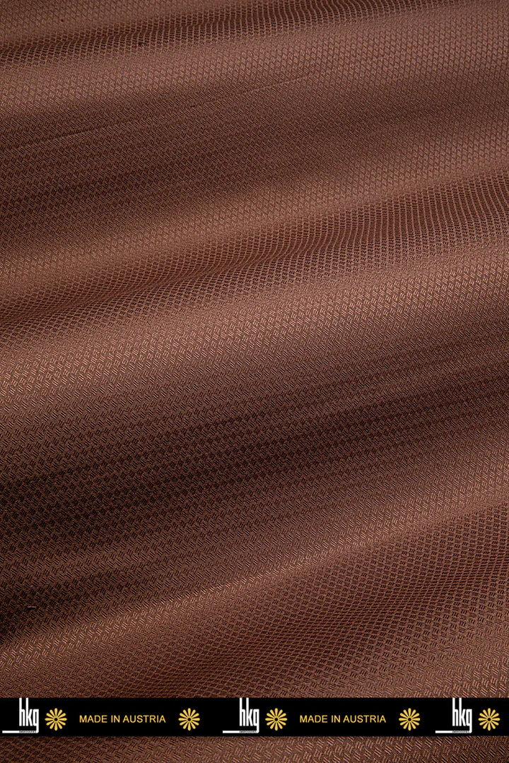 HKG132-CHO – HKG Swiss Voile – Choco (5 yards)