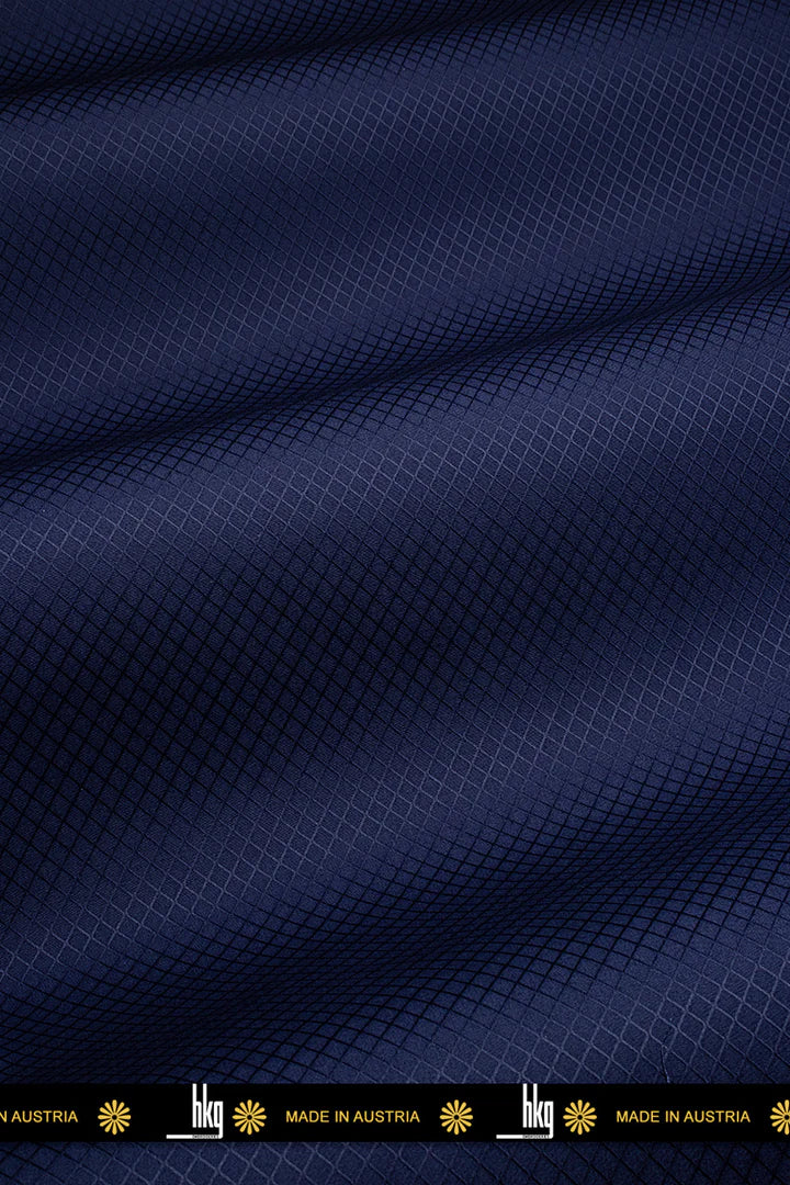 HKG134-NVB – HKG Swiss Voile – Navy Blue (5 yards)